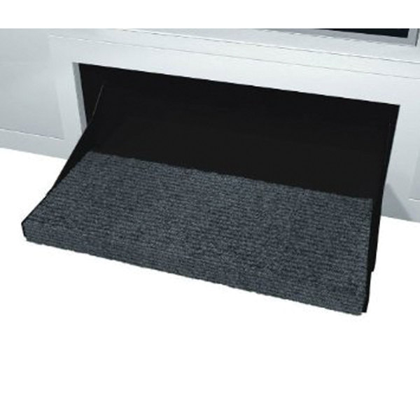 Prest-O-Fit Prest-O-Fit 2-0354 OutRigger RV Step Rug - 23", Black Onyx 2-0354